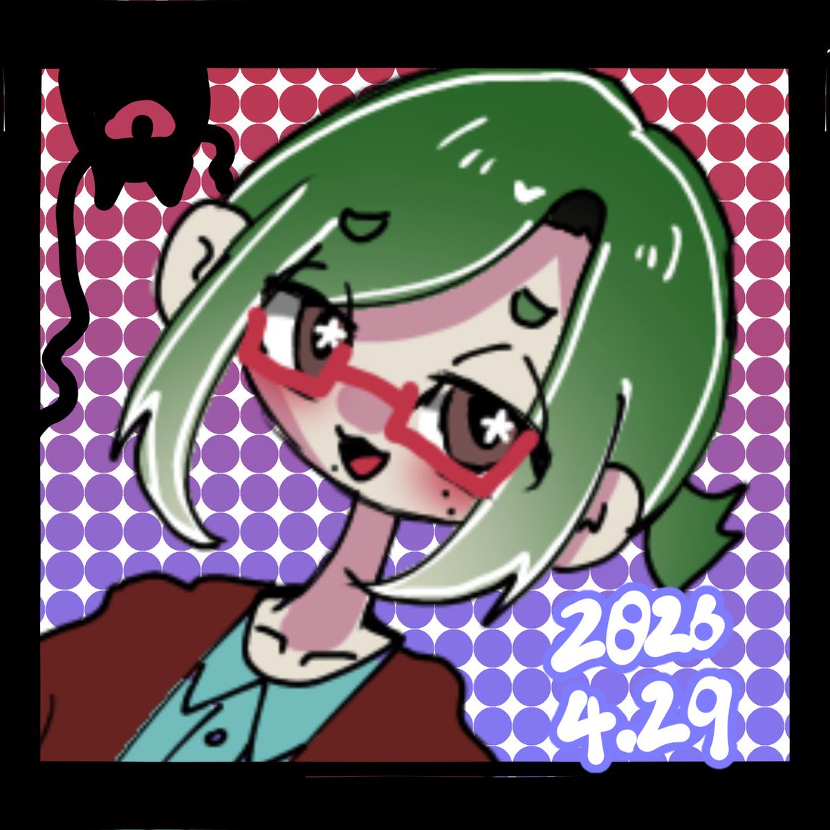 お誕生日おめでとうシマさん
ラクガキでごめんね