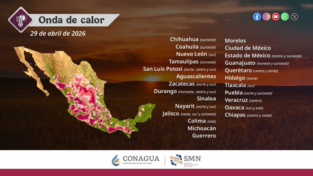 Coordinación Nacional de Protección Civil tweet media