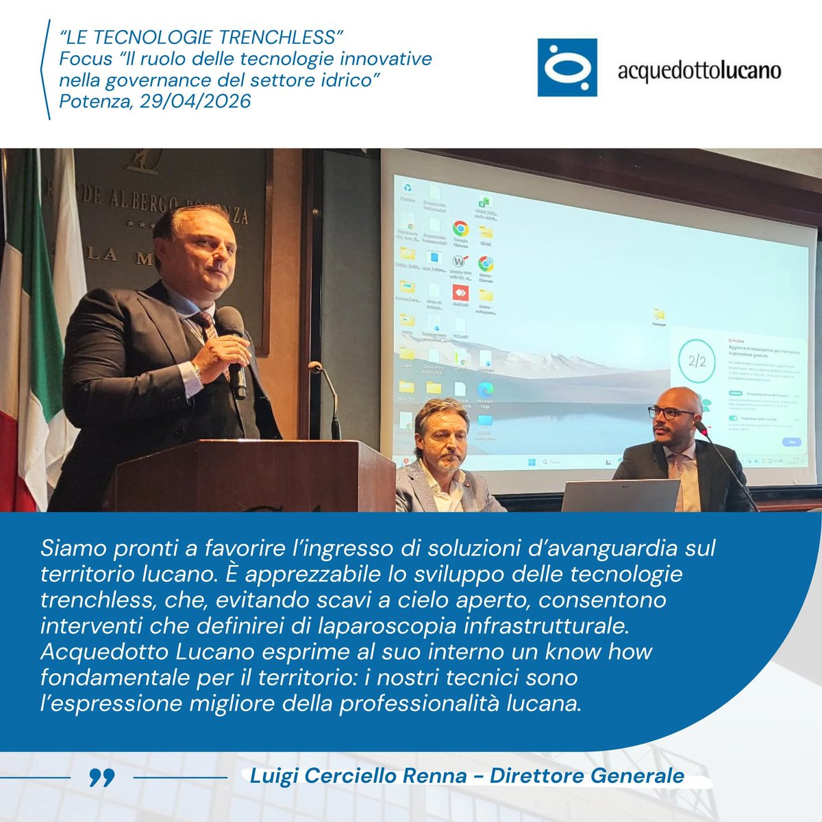 Acquedotto Lucano tweet media