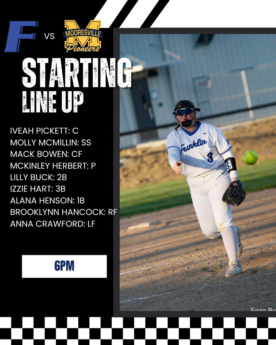 fcommsb's tweet photo. 🚨 STARTERS 🚨

Rolling with this group against Mooresville tonight.
Trust the work. Trust each other.

Let’s get after it. 🐻🥎
#Together #AllIn https://t.co/H3UT5rpCYW