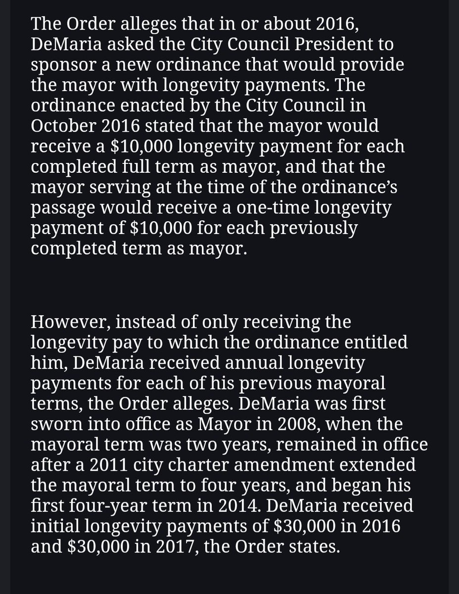 gintautasd's tweet photo. INBOX: "State Ethics Commission’s Enforcement Division Alleges Former Everett Mayor Carlo DeMaria Violated Conflict of Interest Law" https://t.co/gzFElTu8p4