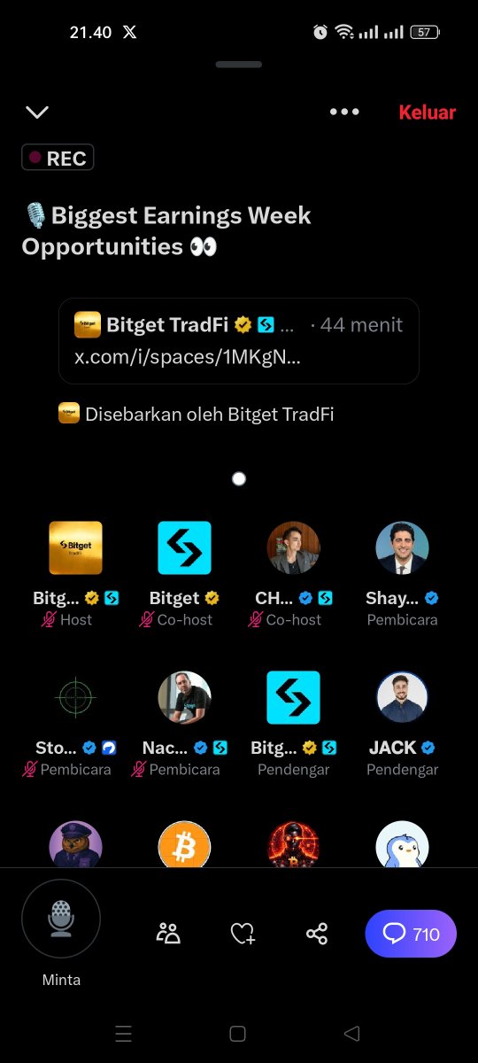 Yopsqy's tweet photo. @Bitget_TradFi @ignaciobitget Joined and listening! 👀
@Bitget_TradFi https://t.co/nlyQd8Pk6c