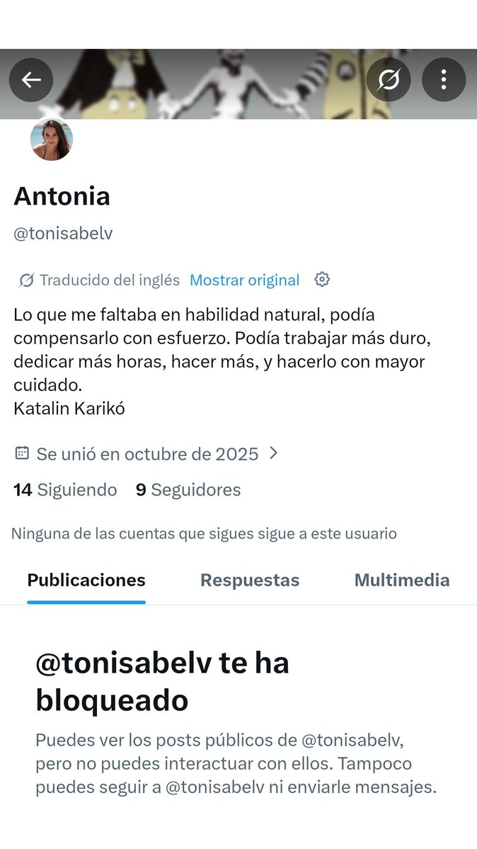 Nolroa, el vaciado. tweet media