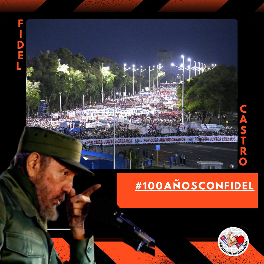 #Cuba Primero de mayo día de júbilo para los trabajadores cubano. 
Con un lema #LaPatriaSeDefiende.
#LaHabanaViveEnMí