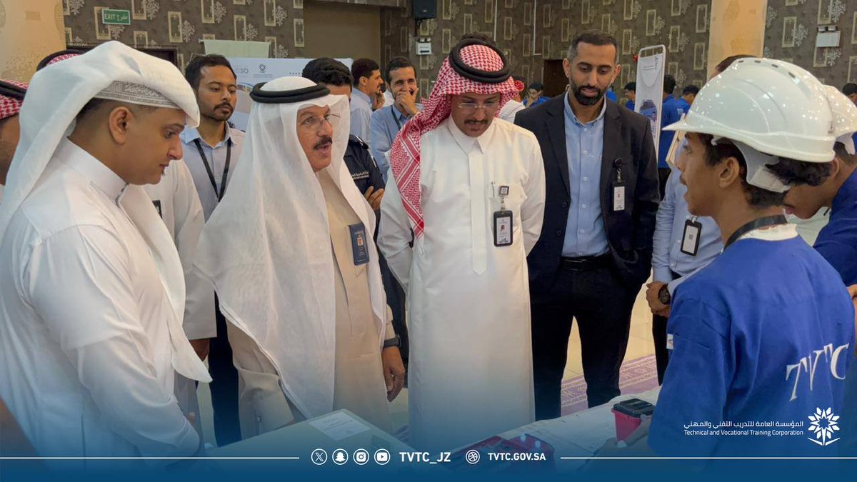 التدريب التقني بمنطقة جازان tweet media