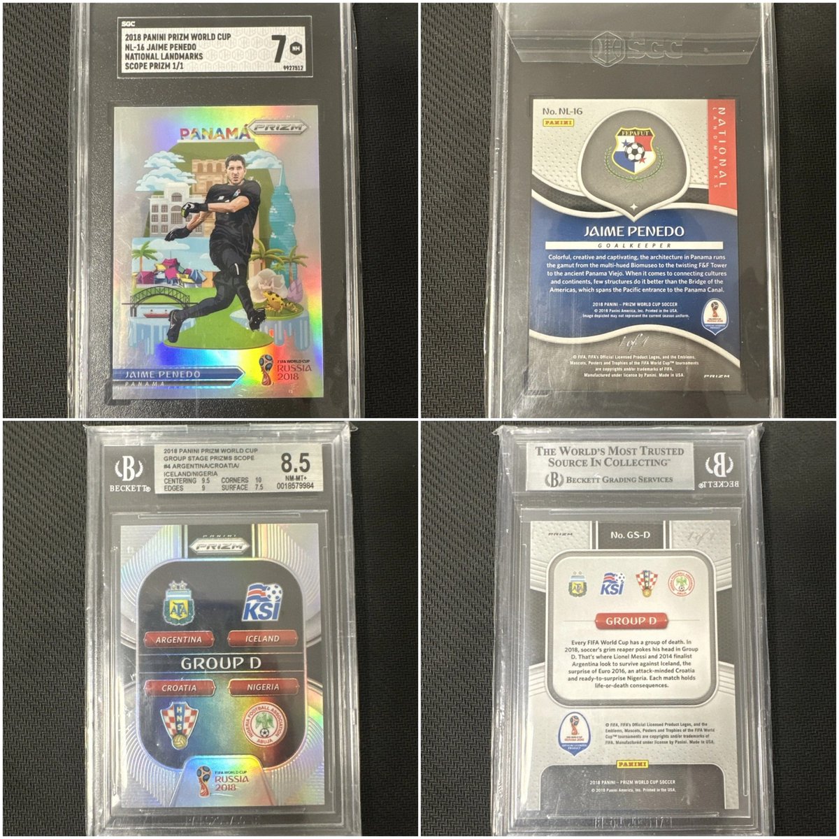 35auburn's tweet photo. Same @ebay account has another batch of fake @PaniniAmerica Kobe Bryant items, along with two more of those 2018 "1/1's", this time from the other Collectors brands. @PSAcard flagged the previous listing, will @beckettcollect and @sgcgrading do the same?
https://t.co/6C2B8DjJCH https://t.co/o2KIoW4nPB