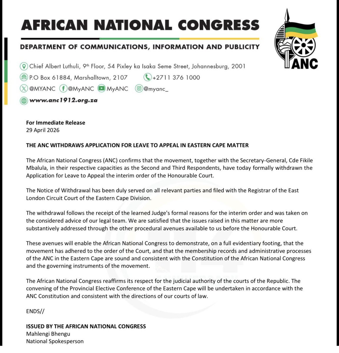 SABC News Radio tweet media