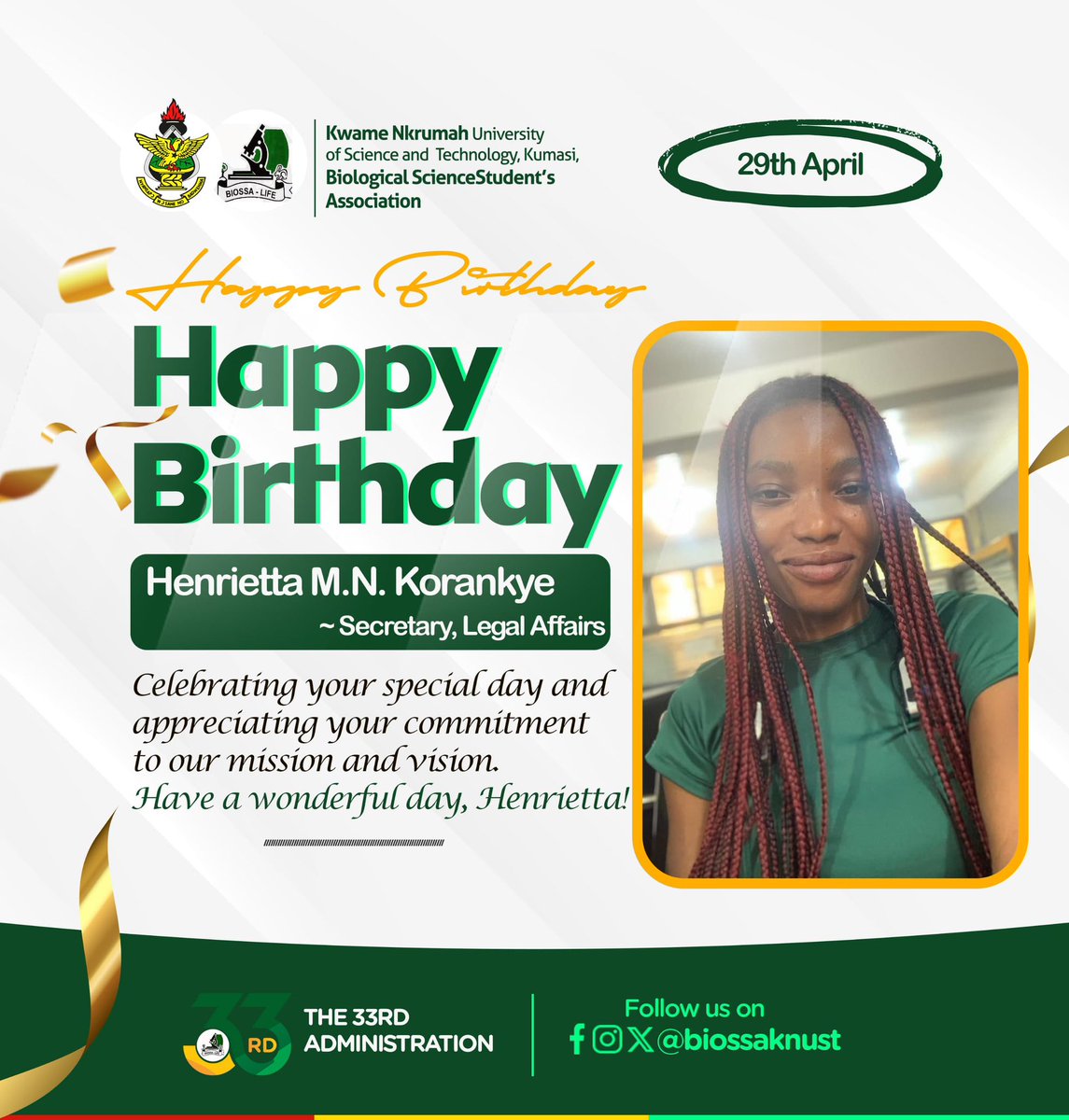 BIOSSA - KNUST tweet media