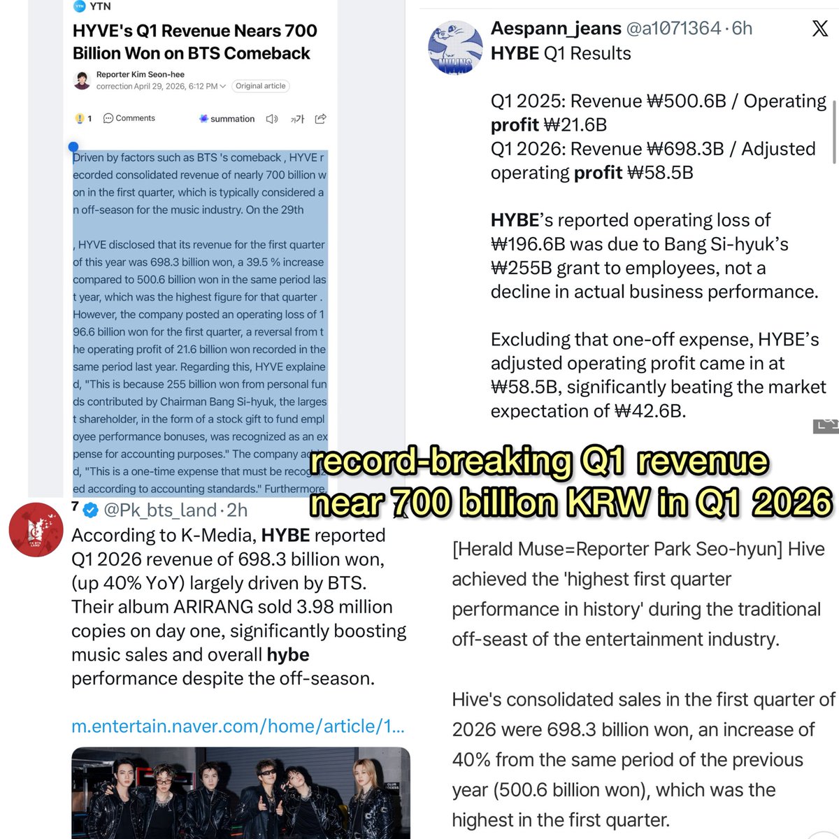 KPOP CHARTS 📊 📈 tweet media