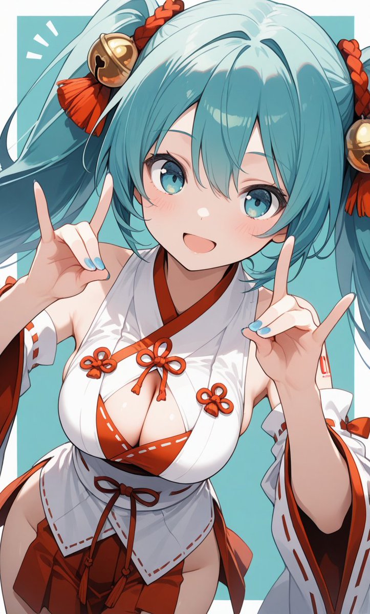 TOMBOAI7379's tweet image. 初音ミク / Miku Hatsune　#AIイラスト #AIARTWORK #初音ミク