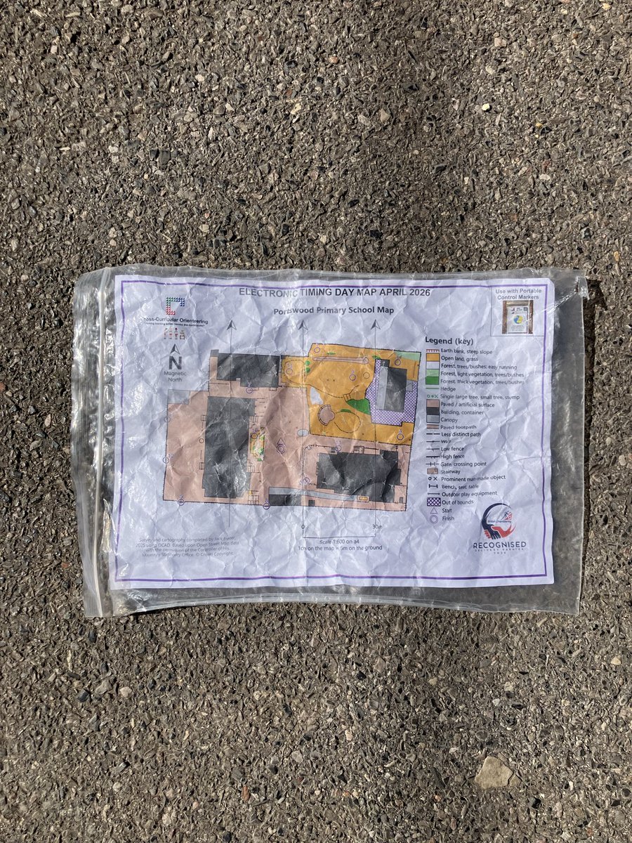 CCOrienteering's tweet image. Fast feet and big smiles at Portswood Primary! ⏱️🏃‍♂️ Pupils took on our electronic timing challenges—building speed, confidence and a love for orienteering. #SchoolSport #ActiveKids #Timing