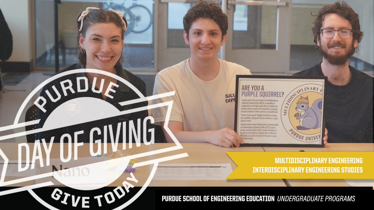 Purdue Engineering Education tweet media