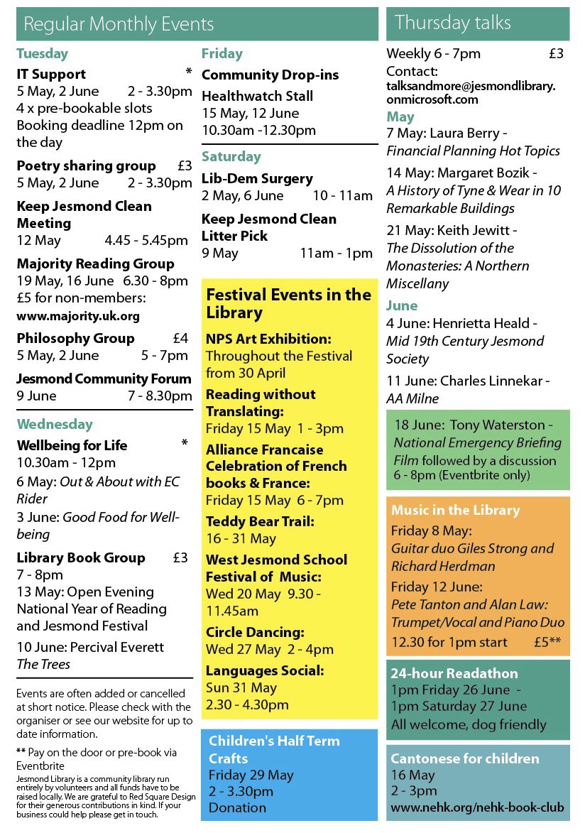 Jesmond Library tweet media