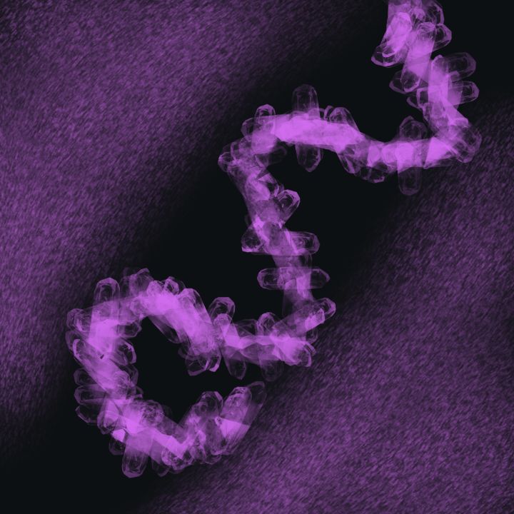 Art of the Day! "Purplexed". Buy at: ArtPal.com/brianleebender…