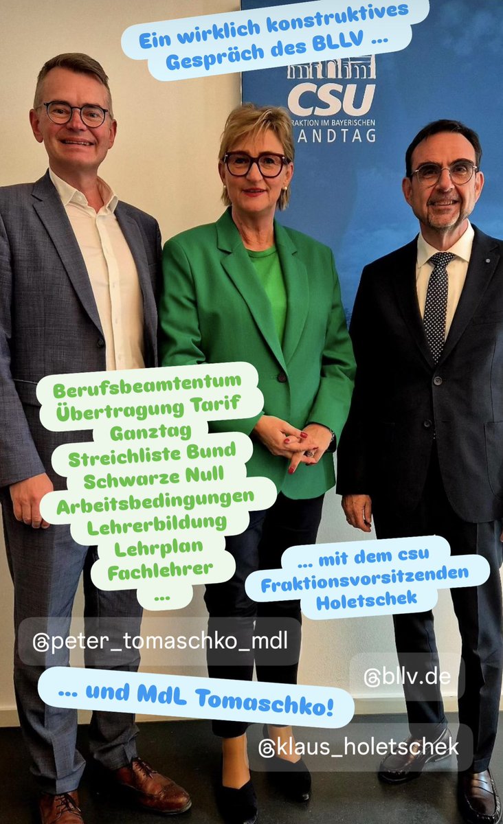Simone Fleischmann BLLV Praesidentin tweet media
