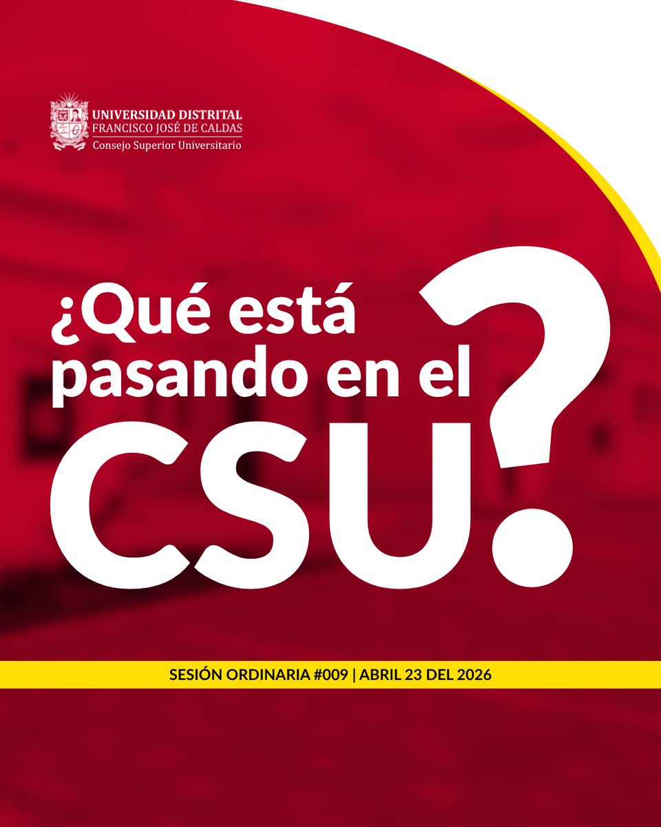FORO ABIERTO CSU UD tweet media