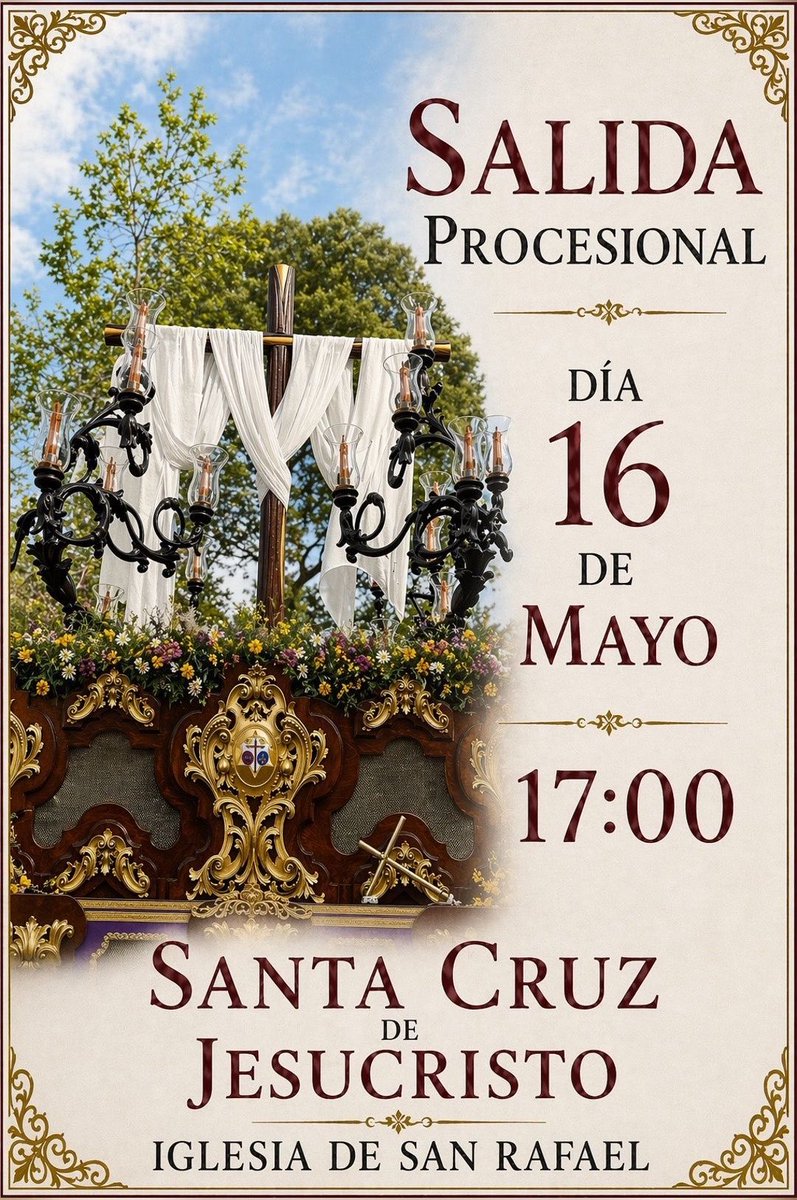 RedencionBct's tweet photo. {ACTUACIÓN}

Nuestra formación se desplazará hasta Ronda el próximo Sábado 16 de Mayo donde los #sonesredentores acompañarán a la salida de la “Santa Cruz de Jesucristo” por las calles del Barrio de San Rafael. https://t.co/kByR5co0af