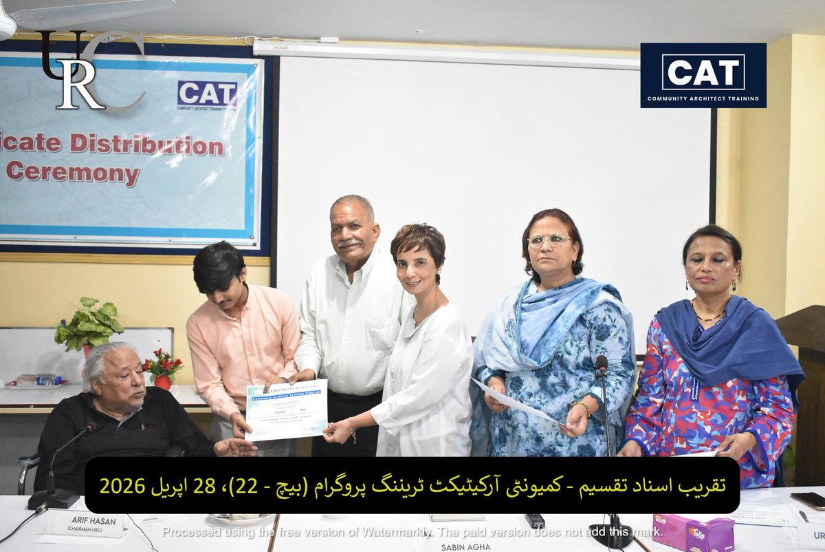 URCKHI's tweet image. Proud moments from the Certificate Distribution Ceremony of the Community Architect Training Program – Batch 22 🎓✨

Congratulations to all participants on successfully completing the program! 👏

#CommunityArchitect #Batch22 #TrainingProgram #CertificateCeremony #Achievement