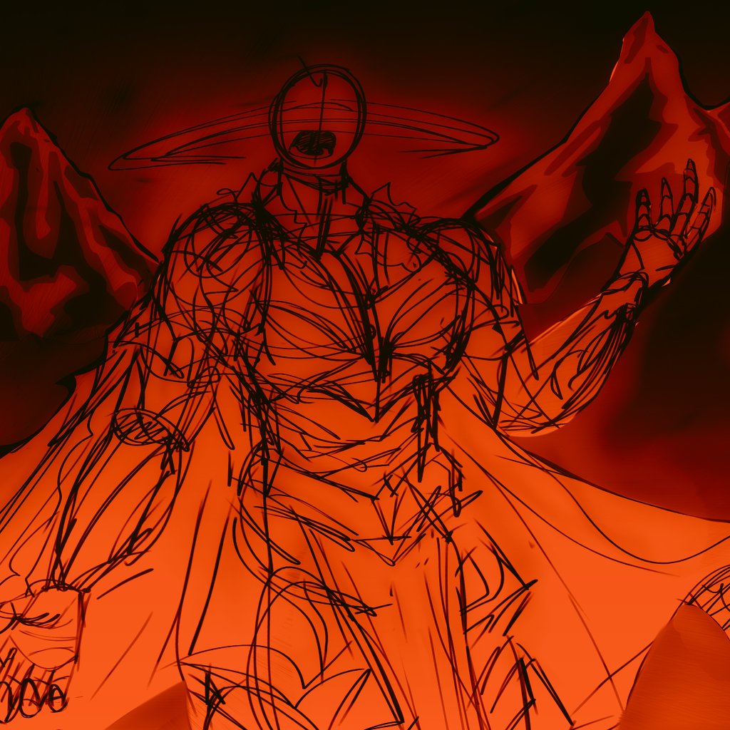 Tarn_Tyranny's tweet image. Welp ig listening to the low cortisol song kinda locked me in but- kinda waste of digital art and lost my energy to draw- Imma head to bed early ✌️😴
 #solarballs #saturn