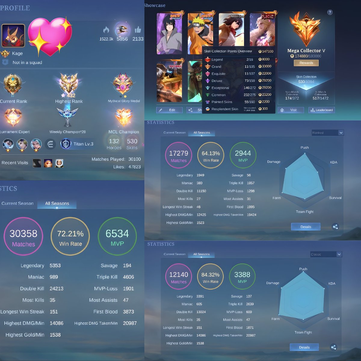 aintnomoree's tweet photo. wts akun ml pemakaian pribadi. allkos no minus, reffplay, bisa ce
recall ayam, christmas
SL fragment 2.265
COA 1.456
spin zodiac 79×

kindly dm if you're interested https://t.co/VLv6K5Iaz4
