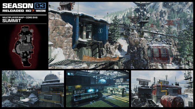 SimonGhos7Riley's tweet image. SUMMIT DO BO1 RETORNA NO BO7‼️

Summit retorna em #BlackOps7 Temporada 3 Recarregada em 30 de abril! 🔥

E chegam mais mapas as opções de jogo👇🏻#CallofDuty