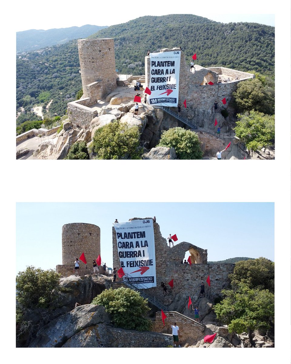 🖌️🫟Aquestes darreres setmanes hem estat agitant tot el #Maresme convocant a la manifestació de l'#1M.