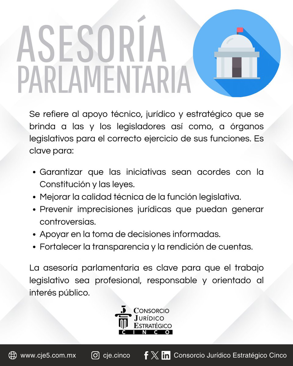 Consorcio Jurídico Estratégico Cinco tweet media