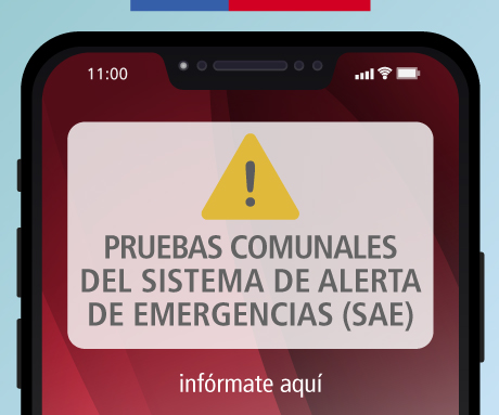 Senapred's tweet image. ¡Atención! Se inicia prueba de mensaje del Sistema de Alerta de Emergencia #SAE para la comuna de San José de Maipo, Región Metropolitana #PruebasSAE #SENAPREDRM