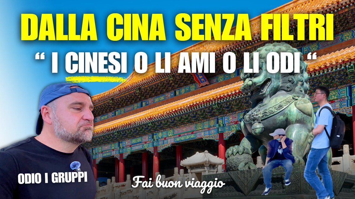 DiDirie's tweet photo. Nuove considerazioni dopo 3 settimane in Cina 🇨🇳 

🔗 Link video: https://t.co/qjcD5MMWcK

#cina #ViaggioInCina #faibuonviaggio #Youtube #considerazioni https://t.co/CCL7k38tRC