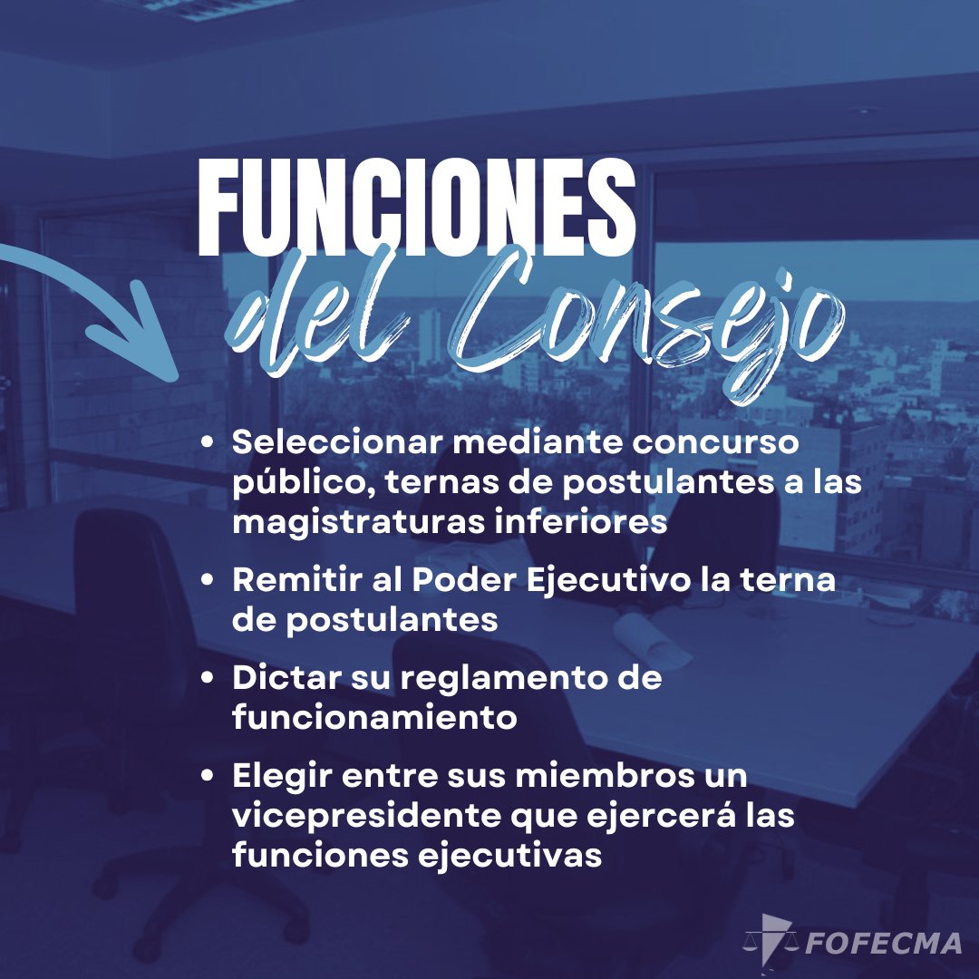 fofecma's tweet photo. Felicitamos al Consejo de la Magistratura de #SantaCruz en el 26° aniversario de su creación
  en el 26° aniversario de su creación https://t.co/Df4crPY38P