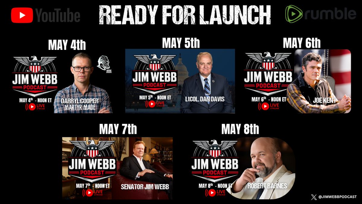 Jim Webb Podcast tweet media