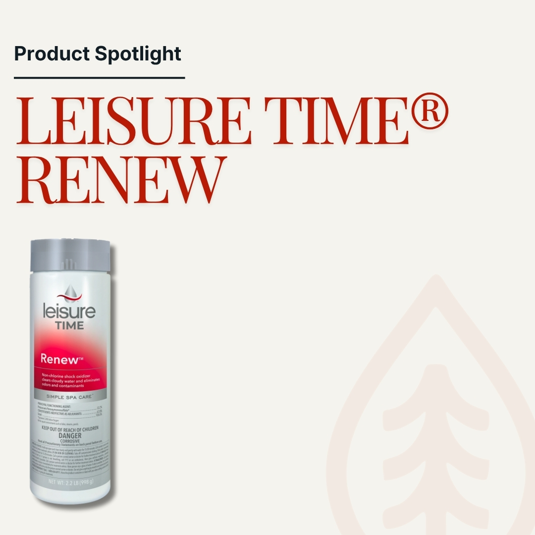 Leisure_Time_ID's tweet photo. If you want consistently clean, balanced spa water, it comes down to using the right products—consistently.

These are the four products we recommend most to our customers for weekly spa care, and they’re the same ones we use to keep water clear, stable, and easy to manage.

Here’s how they work together:

• Test Strips – Know exactly where your water stands before making adjustments

• Renew (Shock) – Break down contaminants and reset your water

• Defender – Prevent scale and protect your spa surfaces

• Enzyme – Eliminate oils and buildup before they become a problem

Pro Tip:

We’ve found that customers who use all four as part of a weekly routine spend less time correcting water issues—and more time enjoying their spa. It’s not about using more chemicals, it’s about using the right ones at the right time.

👉 Shop the full weekly lineup: https://t.co/xpR8g4vvtP Time Spa

Available in-store and online at https://t.co/fxpVC8odrg