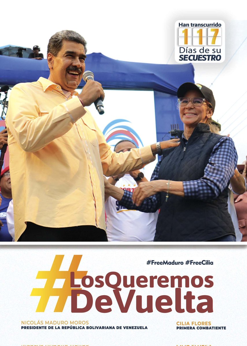 guerrero_veloz's tweet photo. #LosQueremosDeVuelta #FreeMaduro #FreeCilia #BringThemBack 👉🏿✌️🏿 https://t.co/Ov8UB0rwt0