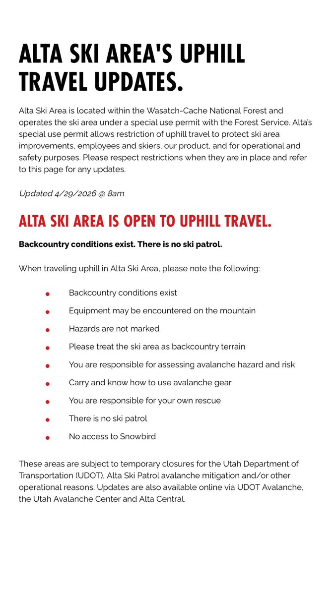 Alta Alerts tweet media