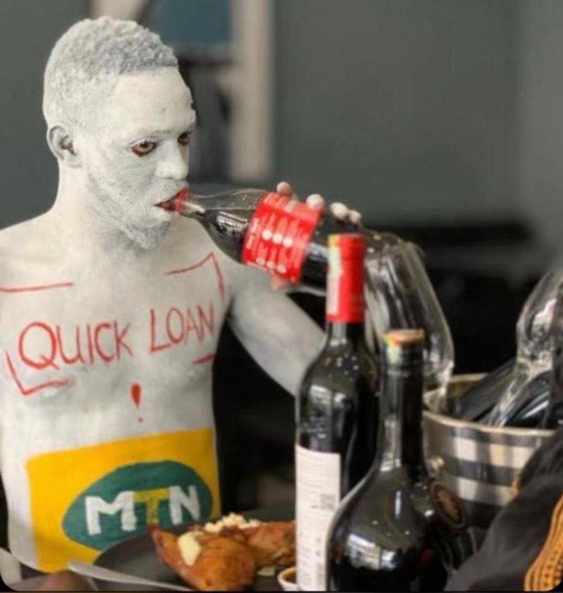 Me, after borrowing back the 1k MTN Quick Loan took from me.
😭🤣
