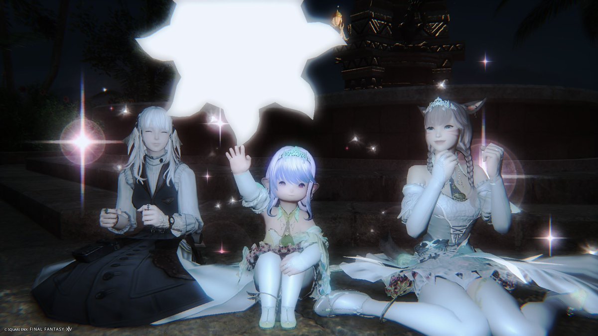 slumber_ff14's tweet photo. トライヨラうろついてたら、かわいい子二人組発見しました💡 https://t.co/EsFncHBqxr