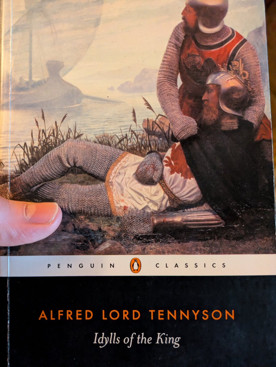 jesse_sumpter's tweet photo. The King Arthur myth is unique in two key ways. First, it was born in a Christian world. In this way, it is not like The Iliad, The Odyssey, or The Aeneid which were created without Christian roots. Those other myths are powerful stories and offer key insights into human nature. But the Arthur myth is not from the pagan world. It is a Christian epic. It has a wide range of tales and some are more Christian than others but the basic outline of King Arthur has numerous Christian themes. 

Second, the King Arthur myth is rooted in English language and culture. Other epics like the Divine Comedy are Christian but are not original to English. This means the King Arthur myth reveals something important about English that we cannot learn through those other myths. Just as the Iliad reveals Greek culture so King Arthur reveals English culture. The English language is also bound up in the myth in such a way that there is something deeply English about it. To speak English is to walk in the same world as King Arthur.  

If you want to dig into this Christian myth, I highly recommend the Idylls of the King by Alfred Lord Tennyson. It is accessible and also taps into the many profound themes of Arthur: godly rulers, betrayal, forgiveness, and consolation. And it points vividly to our ultimate hope in the returning king.