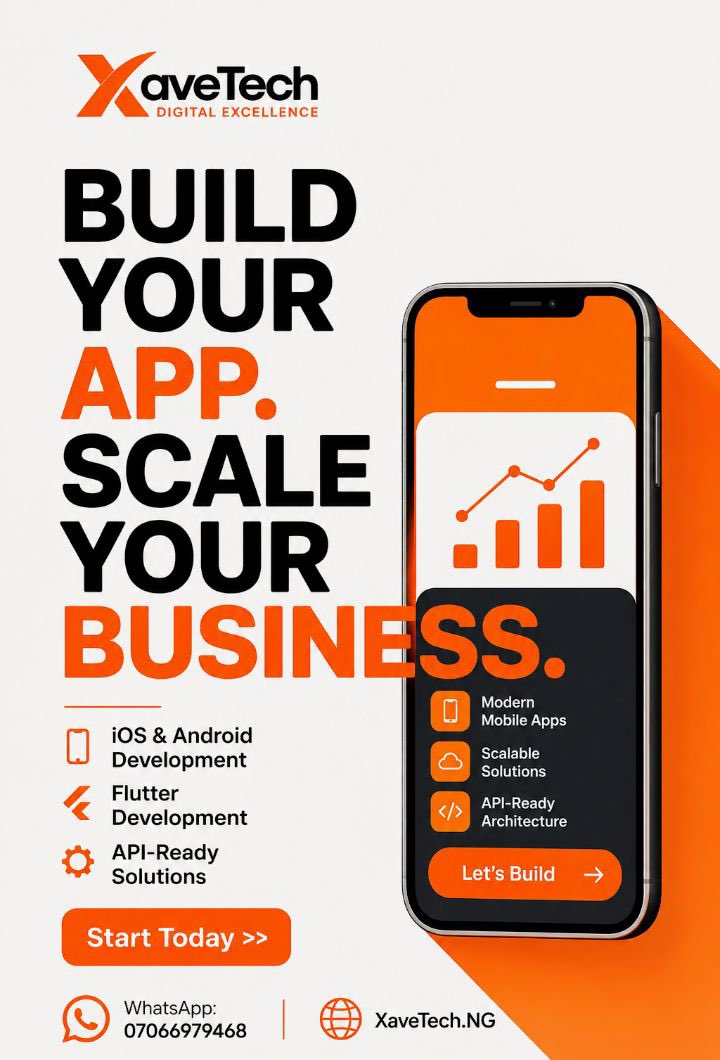 xavetech1's tweet photo. Is it a Website? Is it an App? Xave Tech’s got you covered 🔌 …. We offer a wide range of services 🫴🏾🧡✨

Reach out to us on WhatsApp: https://t.co/WzUtC9UnFw
Or Visit our Website: https://t.co/yzFf4wamW3 https://t.co/Jb7ZYx3ylZ