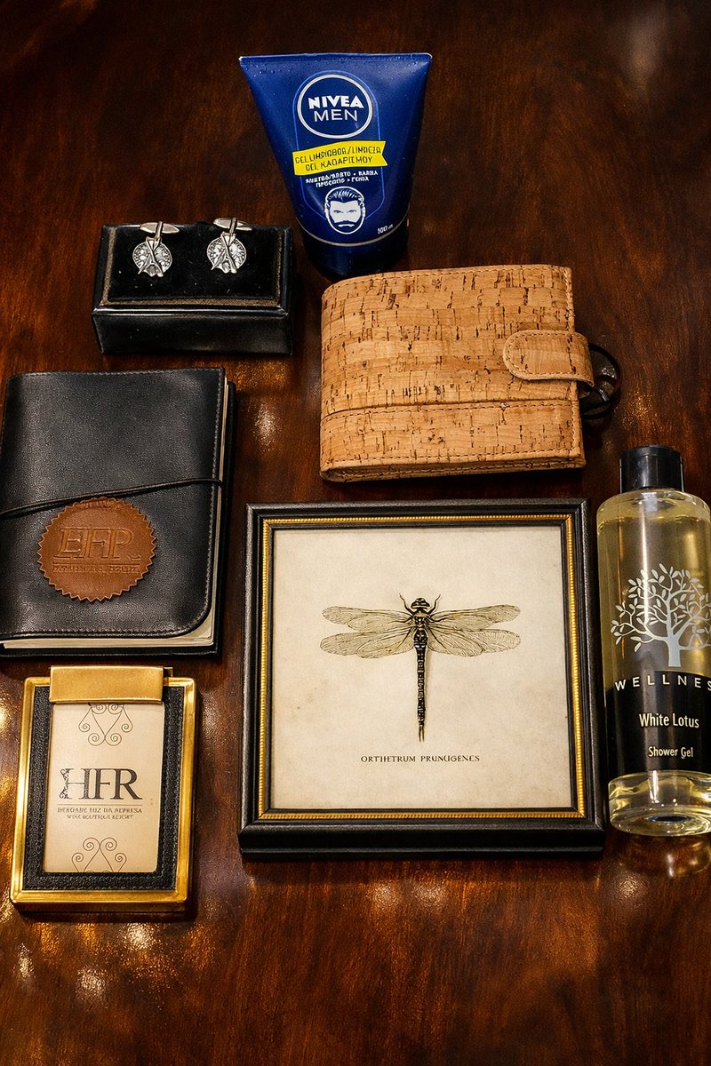 HerdadeFozdaRep's tweet image. What to Pack for Him 

1) Nivea beard soap
2) Cutlery Cuflings 
3) Portuguese Cork Wallet 
4) Double Face Notebook 
5) Magnetic Tile 
6) Wellness White Lotus Showergel 
7) Cork Luggage Nametag 

Available in our Shop at our Herdade 

HerdadeFozDaRepresa.com 

#Luxury #Alentejo
