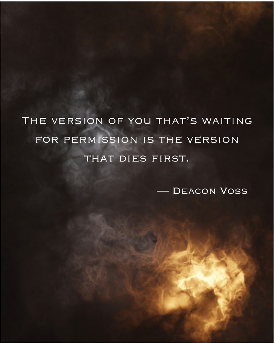 DeaconVossAuth's tweet image. This is for anyone who’s been telling themselves the dream just wasn’t meant to be. The dream didn’t fail you. The discomfort did. And discomfort is the one thing that gets easier the more you face it.
No More Excuses. Coming soon — #SelfMastery #mindset #focus