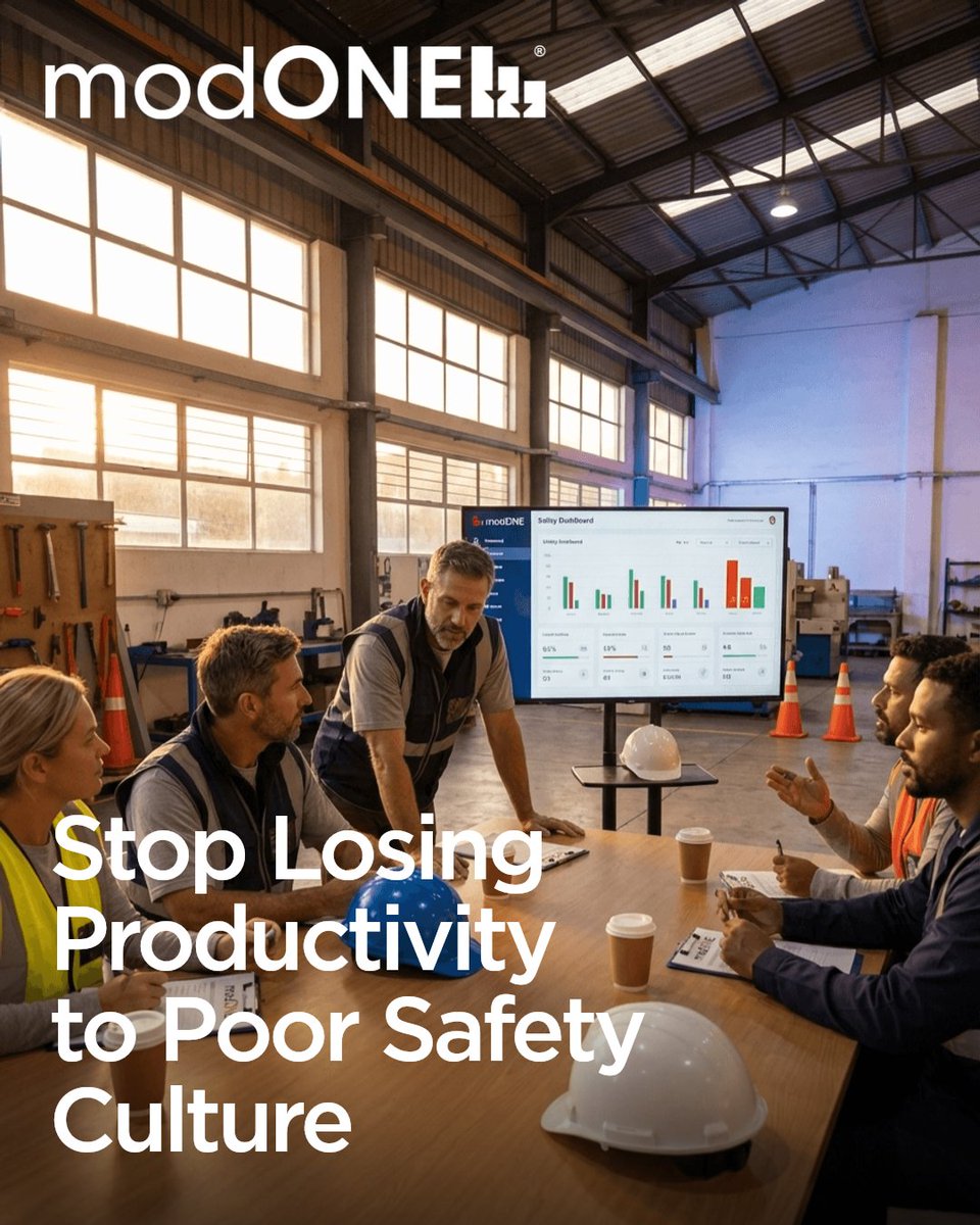 modONEConnect's tweet image. Poor safety culture drains productivity and drives up claims. Real-time safety nudges prevent incidents. Save time. Cut claims. modONE makes it simple. No apps, no hassle.

Assess your injury risks now getmodone.com #modONE #SafetyBot #SafetyBotAssistant