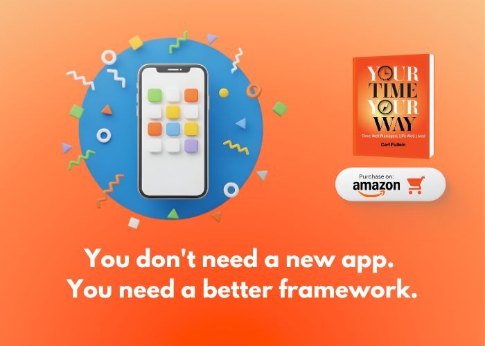 RothsteinPub's tweet image. You don't need a new app. You need a better framework.
Carl Pullein's "Your Time Your Way" gives busy professionals a repeatable system for managing their time, tasks, and attention without constantly starting over.
Get it here: buff.ly/H3mTjPZ 
#Productivity #Focus #Time
