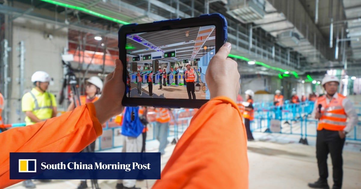 BrainXchange's tweet image. Rail giant using #AR technology to fast-track work on Northern Link station  buff.ly/7KAQ5um