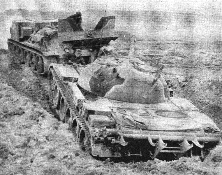Czechoslovakian T-54AR and VT-34