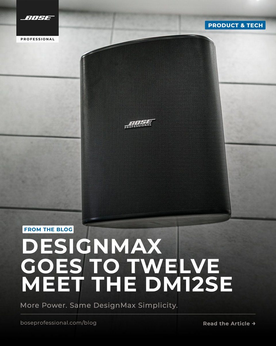 Bose Professional tweet media