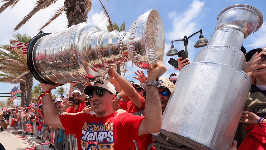 Brad Marchand and his Florida Panthers did not make the playoffs this season — but it was still a year he’ll not soon forget. ➡️ floridahockeynow.com/no-playoffs-fo…