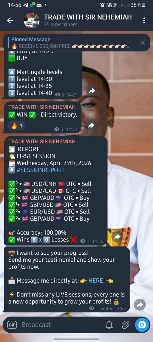 An amazing trading section done join let trade together #pocketoption 
Join here t.me/tradewithsirNe…