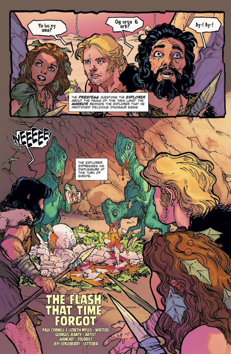 KabaLounge's tweet photo. OUT TODAY (4/29): Flash Gordon Quarterly #7 from @MadCaveStudios

I’m on art for a wild tale featuring prehistoric Flash and a monstrous Ming. And yes… the Flash battle cry is alive and well.

#georgesjeanty #kabalounge #flashgordon https://t.co/UYvffBpoSa