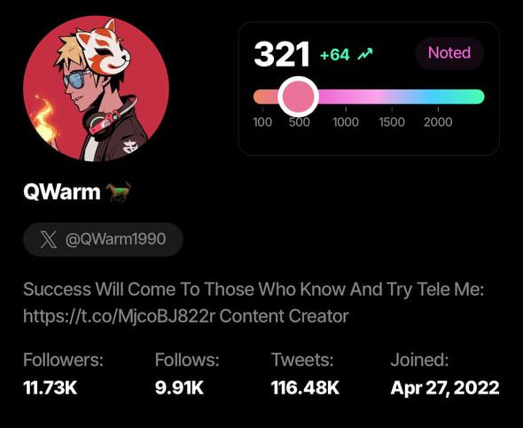 QWarm 🐎 tweet media