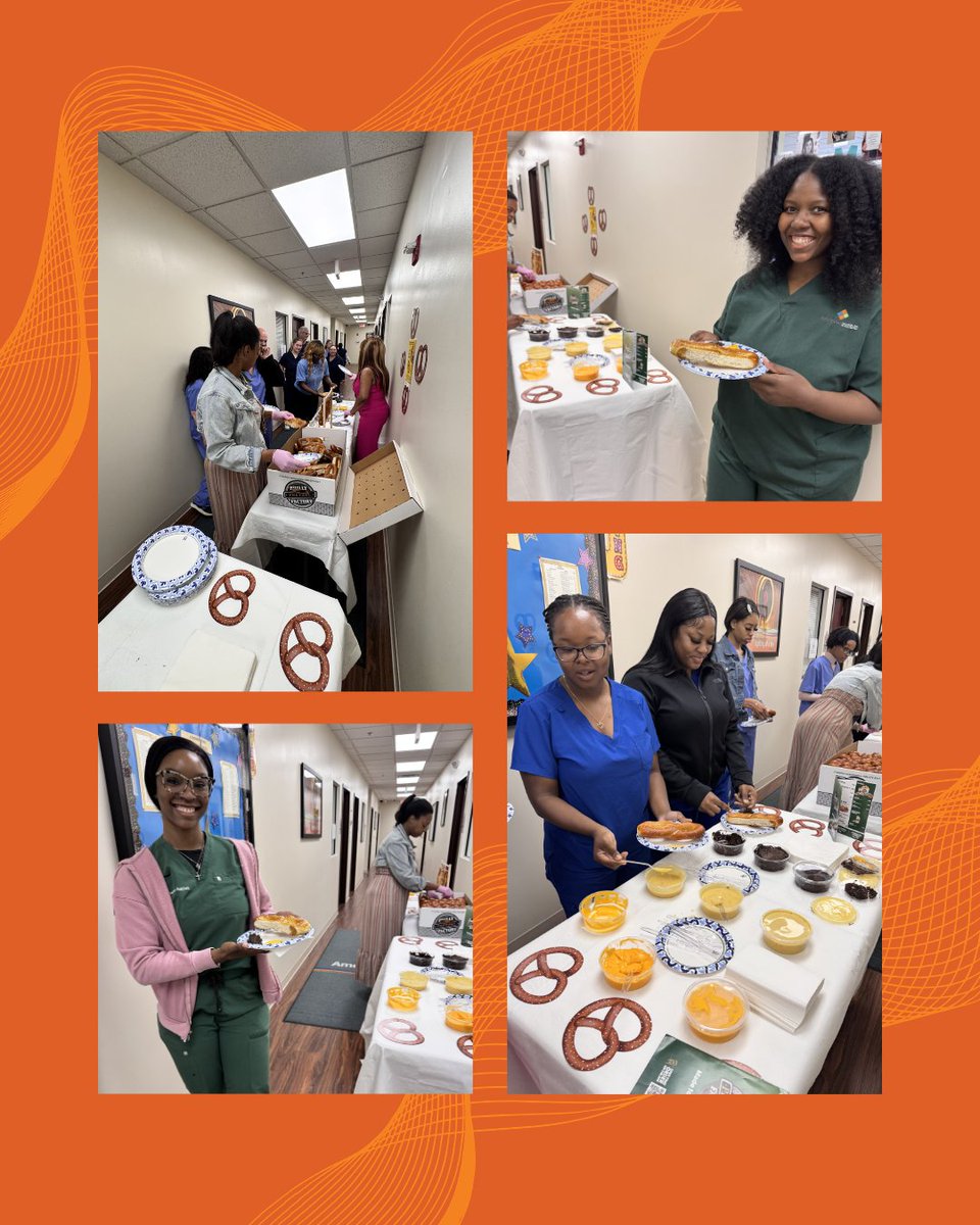 aischoolfamily's tweet image. Taking a pretzel break at Somerset! 🥨 #PretzelDay #AmericanInstitute #AIFamily